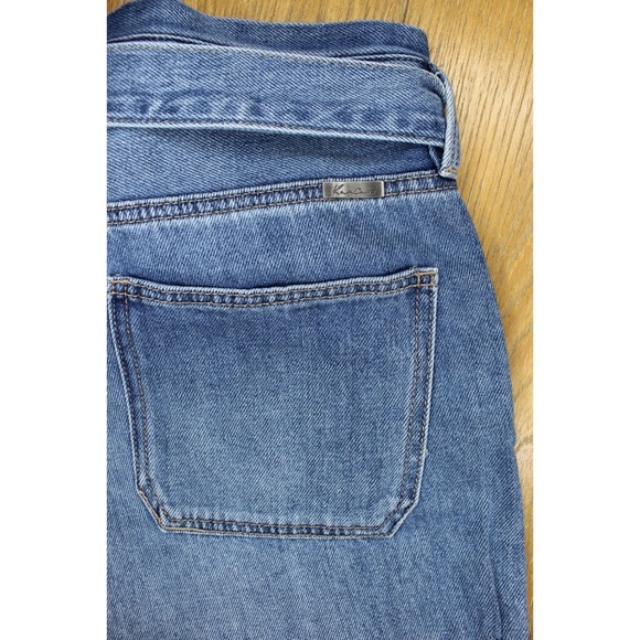 KanCan High Rise Belted Cuffed Shorts 6 28 - Picture 11 of 12